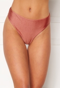 Selina high waist bikini bottom Dark pink XS